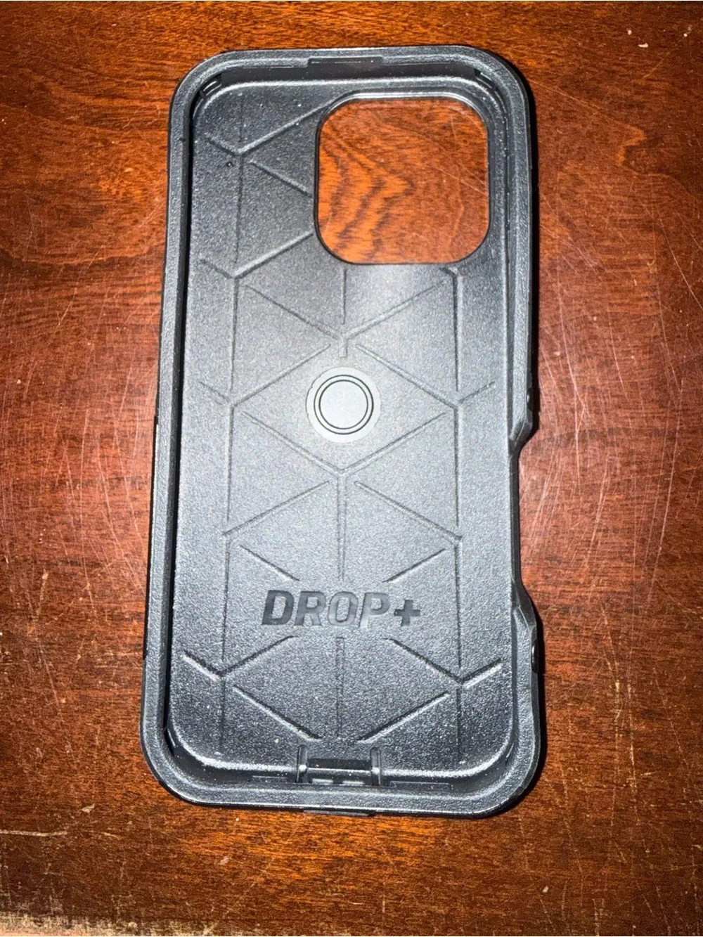 OtterBox DROP+ Black Protective Phone Case with Magnetic Ring Feature